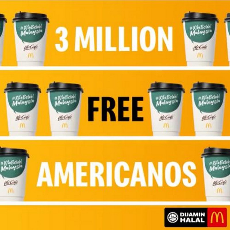 5 Oct 2021 Onward: McDonald's Free McCafe Americanos Coffee Vouchers ...