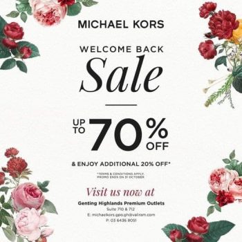 Michael-Kors-Special-Sale-at-Genting-Highlands-Premium-Outlets-350x350 26-31 Oct 2021: Michael Kors Special Sale at Genting Highlands Premium Outlets