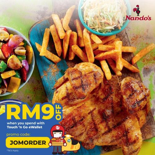 Now till 31 Oct 2021 Nando's DeliverEAT RM9 OFF Promo Code Promotion