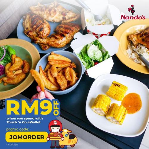 Now till 31 Oct 2021 Nando's DeliverEAT RM9 OFF Promo Code Promotion
