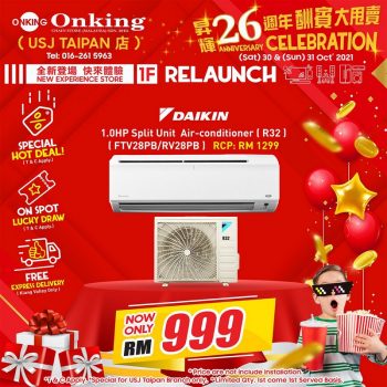 Onking-26th-Anniversary-Special-2-350x350 - Electronics & Computers Events & Fairs Home Appliances Kitchen Appliances Selangor 