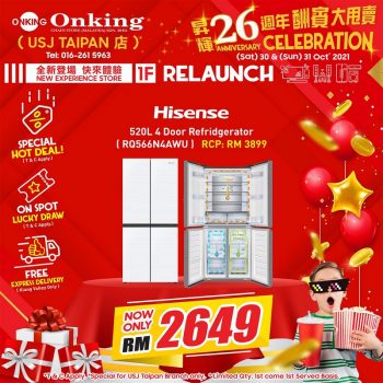 Onking-26th-Anniversary-Special-3-350x350 - Electronics & Computers Events & Fairs Home Appliances Kitchen Appliances Selangor 