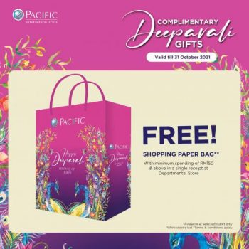 Pacific-Hypermarket-Free-Depavali-Packet-Shopping-Paper-Bag-Promotion-2-350x350 - Johor Kedah Kelantan Kuala Lumpur Melaka Negeri Sembilan Pahang Penang Perak Perlis Promotions & Freebies Putrajaya Sabah Sarawak Selangor Supermarket & Hypermarket Terengganu 