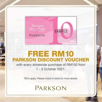 Parkson-FREE-Voucher-Promotion-350x350 - Johor Kedah Kelantan Kuala Lumpur Melaka Negeri Sembilan Pahang Penang Perak Perlis Promotions & Freebies Putrajaya Sabah Sarawak Selangor Supermarket & Hypermarket Terengganu 