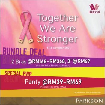 Parkson-Wacoal-Sale-350x350 - Fashion Accessories Fashion Lifestyle & Department Store Johor Kedah Kelantan Kuala Lumpur Lingerie Malaysia Sales Melaka Negeri Sembilan Online Store Pahang Penang Perak Perlis Putrajaya Sabah Sarawak Selangor Terengganu 