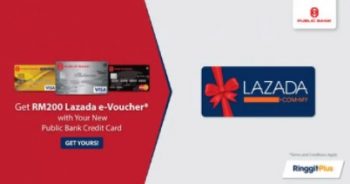 Public-Bank-Free-RM200-Lazada-e-Voucher-Promo-350x184 - Bank & Finance Johor Kedah Kelantan Kuala Lumpur Melaka Negeri Sembilan Online Store Pahang Penang Perak Perlis Promotions & Freebies Public Bank Putrajaya Sabah Sarawak Selangor Terengganu 