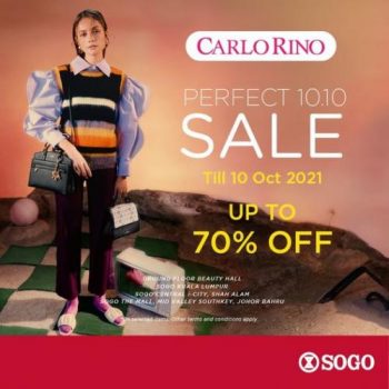 SOGO-Carlo-Rino-10.10-Sale-350x350 - Bags Fashion Accessories Fashion Lifestyle & Department Store Johor Kuala Lumpur Malaysia Sales Selangor Supermarket & Hypermarket 