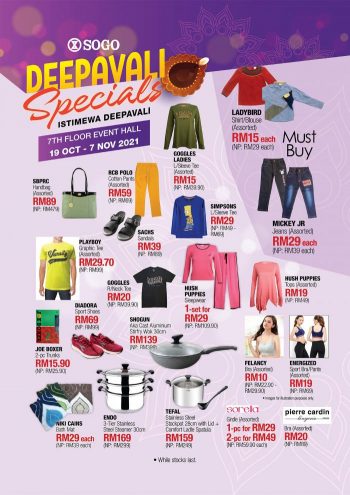 SOGO-Deepavali-Promotion-1-350x495 - Kuala Lumpur Promotions & Freebies Selangor Supermarket & Hypermarket 