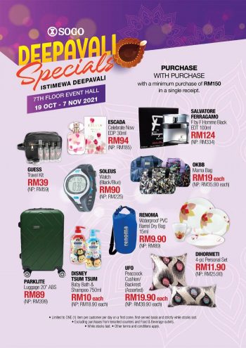 SOGO-Deepavali-Promotion-350x495 - Kuala Lumpur Promotions & Freebies Selangor Supermarket & Hypermarket 