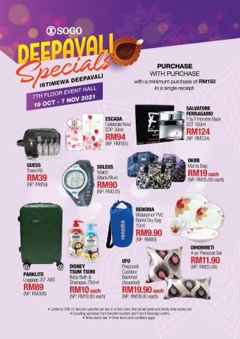SOGO-Deepavali-Promotion-350x495 - Kuala Lumpur Promotions & Freebies Selangor Supermarket & Hypermarket 