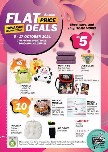 SOGO-Flat-Deals-Sale-350x495 - Kuala Lumpur Malaysia Sales Selangor Supermarket & Hypermarket 