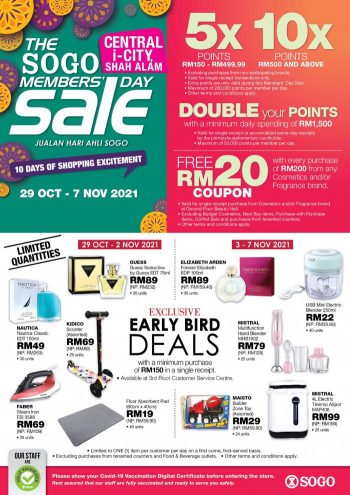 SOGO-Members-Day-Sale-at-Central-i-City-350x495 - Malaysia Sales Selangor Supermarket & Hypermarket 