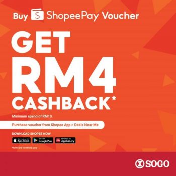 SOGO-ShopeePay-RM4-Cashback-Promotion-350x350 - Johor Kuala Lumpur Promotions & Freebies Selangor Supermarket & Hypermarket 