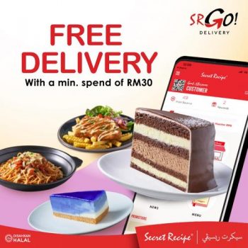 Secret-Recipe-SR-Go-FREE-Delivery-Promotion-350x350 - Beverages Food , Restaurant & Pub Johor Kedah Kelantan Kuala Lumpur Melaka Negeri Sembilan Online Store Pahang Penang Perak Perlis Promotions & Freebies Putrajaya Sabah Sarawak Selangor Terengganu 