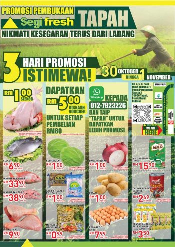 Segi-Fresh-Opening-Promotion-at-Tapah-350x493 - Perak Promotions & Freebies Supermarket & Hypermarket 
