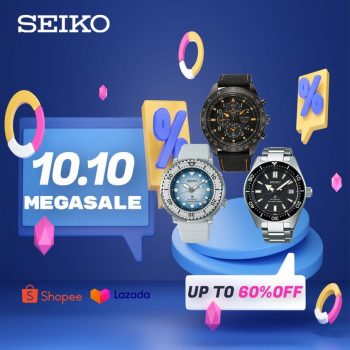 Seiko-10.10-Mega-Sale-350x350 - Fashion Accessories Fashion Lifestyle & Department Store Johor Kedah Kelantan Kuala Lumpur Malaysia Sales Melaka Negeri Sembilan Pahang Penang Perak Perlis Putrajaya Sabah Sarawak Selangor Terengganu Watches 