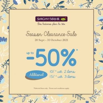 Sergent-Major-Season-Clearance-Sale-350x350 - Baby & Kids & Parenting Children Fashion Johor Kedah Kelantan Kuala Lumpur Melaka Negeri Sembilan Online Store Pahang Penang Perak Perlis Putrajaya Sabah Sarawak Selangor Terengganu Warehouse Sale & Clearance in Malaysia 