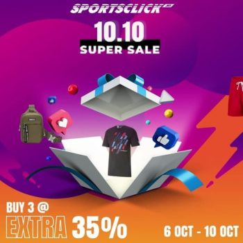 Sportsclick-10.10-Super-Sale-350x350 - Apparels Fashion Accessories Fashion Lifestyle & Department Store Footwear Johor Kedah Kelantan Kuala Lumpur Malaysia Sales Melaka Negeri Sembilan Pahang Penang Perak Perlis Putrajaya Sabah Sarawak Selangor Sportswear Terengganu 