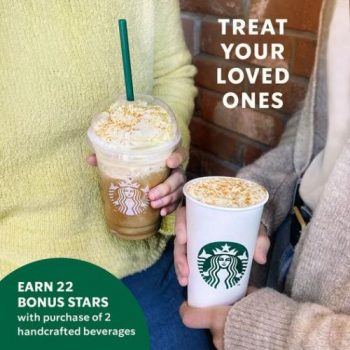 Starbucks-Treat-Your-Loved-Ones-Promotion-350x350 - Beverages Food , Restaurant & Pub Johor Kedah Kelantan Kuala Lumpur Melaka Negeri Sembilan Pahang Penang Perak Perlis Promotions & Freebies Putrajaya Sabah Sarawak Selangor Terengganu 