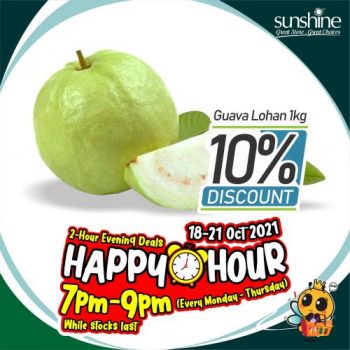 Sunshine-Evening-Happy-Hour-Promotion-2-350x350 - Penang Promotions & Freebies Supermarket & Hypermarket 