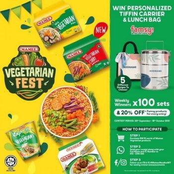 Sunshine-Mamee-Vegetarian-Fest-2021-350x350 - Events & Fairs Penang Supermarket & Hypermarket 