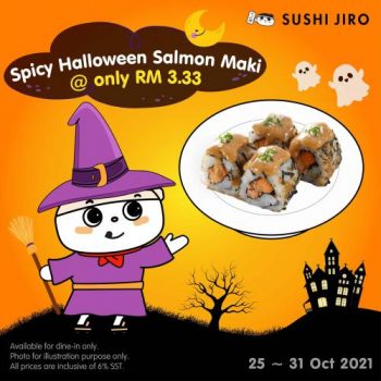 Sushi-Jiro-Halloween-Promotion-350x350 - Beverages Food , Restaurant & Pub Johor Kedah Kelantan Kuala Lumpur Melaka Negeri Sembilan Pahang Penang Perak Perlis Promotions & Freebies Putrajaya Sabah Sarawak Selangor Sushi Terengganu 