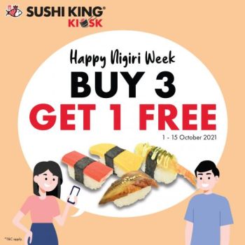 Sushi-King-Kiosk-Buy-3-FREE-1-Nigiri-Sushi-Promotion-350x350 - Beverages Food , Restaurant & Pub Johor Kedah Kelantan Kuala Lumpur Melaka Negeri Sembilan Pahang Penang Perak Perlis Promotions & Freebies Putrajaya Sabah Sarawak Selangor Sushi Terengganu 