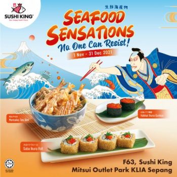 Sushi-King-November-Promotion-at-Mitsui-Outlet-Park-350x350 - Beverages Food , Restaurant & Pub Promotions & Freebies Selangor Sushi 