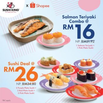 Sushi-King-Shopee-October-Promotion-350x350 - Beverages Food , Restaurant & Pub Johor Kedah Kelantan Kuala Lumpur Melaka Negeri Sembilan Pahang Penang Perak Perlis Promotions & Freebies Putrajaya Sabah Sarawak Selangor Terengganu 