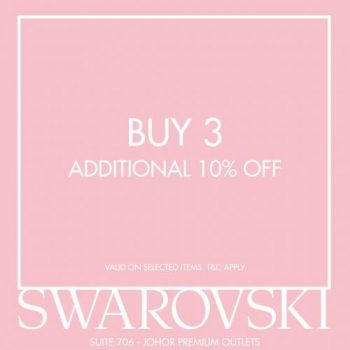 Swarovski-Special-Sale-at-Johor-Premium-Outlets-350x350 - Gifts , Souvenir & Jewellery Jewels Johor Malaysia Sales 