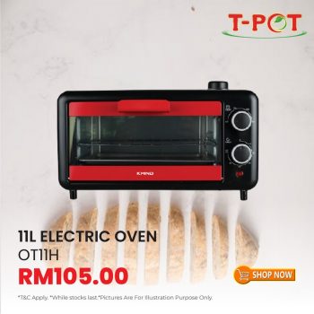 T-Pot-Electric-Oven-Promo-1-350x350 - Electronics & Computers Home Appliances Kitchen Appliances Promotions & Freebies Selangor 