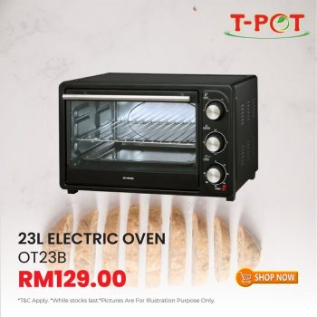 T-Pot-Electric-Oven-Promo-3-350x350 - Electronics & Computers Home Appliances Kitchen Appliances Promotions & Freebies Selangor 