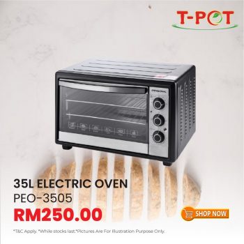 T-Pot-Electric-Oven-Promo-4-350x350 - Electronics & Computers Home Appliances Kitchen Appliances Promotions & Freebies Selangor 