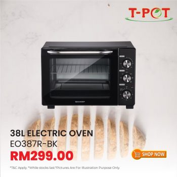 T-Pot-Electric-Oven-Promo-6-350x350 - Electronics & Computers Home Appliances Kitchen Appliances Promotions & Freebies Selangor