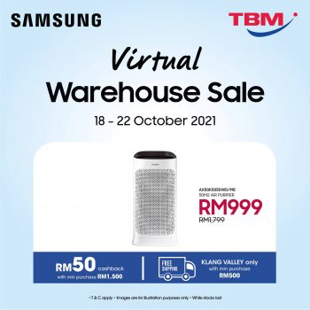 TBM-Virtual-Warehouse-Sale-2-350x350 - Electronics & Computers Home Appliances Johor Kedah Kelantan Kitchen Appliances Kuala Lumpur Melaka Negeri Sembilan Online Store Pahang Penang Perak Perlis Putrajaya Sabah Sarawak Selangor Terengganu Warehouse Sale & Clearance in Malaysia 