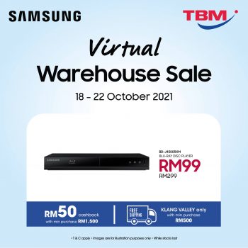 TBM-Virtual-Warehouse-Sale-5-350x350 - Electronics & Computers Home Appliances Johor Kedah Kelantan Kitchen Appliances Kuala Lumpur Melaka Negeri Sembilan Online Store Pahang Penang Perak Perlis Putrajaya Sabah Sarawak Selangor Terengganu Warehouse Sale & Clearance in Malaysia 