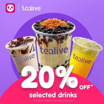Tealive-FoodPanda-20-OFF-Promotion-350x350 - Beverages Food , Restaurant & Pub Johor Kedah Kuala Lumpur Melaka Negeri Sembilan Pahang Penang Perak Perlis Promotions & Freebies Putrajaya Sabah Sarawak Selangor Terengganu 