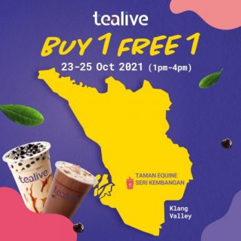 Tealive-Opening-Promo-at-Taman-Equine-Seri-Kembangan-350x350 - Beverages Food , Restaurant & Pub Promotions & Freebies Selangor 
