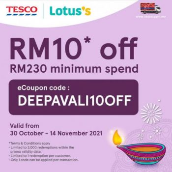 Tesco-Lotuss-Online-Deepavali-Promo-350x350 - Johor Kedah Kelantan Kuala Lumpur Melaka Negeri Sembilan Pahang Penang Perak Perlis Promotions & Freebies Putrajaya Sabah Sarawak Selangor Supermarket & Hypermarket Terengganu 