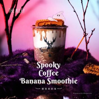 The-Alley-Halloween-Spooky-Coffee-Banana-Smoothie-Promo-350x350 - Beverages Food , Restaurant & Pub Johor Kedah Kelantan Kuala Lumpur Melaka Negeri Sembilan Pahang Penang Perak Perlis Promotions & Freebies Putrajaya Sabah Sarawak Selangor Terengganu 