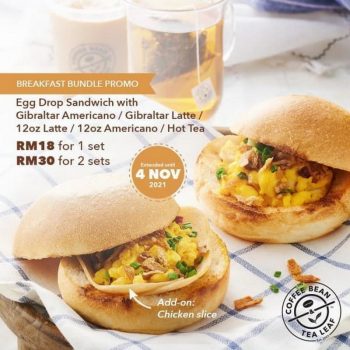 The-Coffee-Bean-Tea-Leaf-Breakfasat-Promo-at-Johor-Premium-Outlets-350x350 - Beverages Food , Restaurant & Pub Johor Promotions & Freebies 