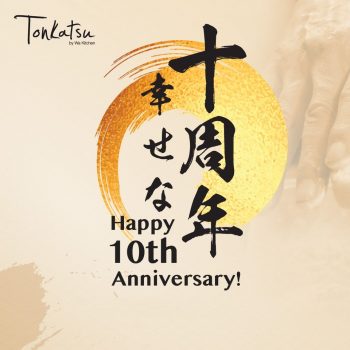 Tonkatsu-10th-Anniversary-Deal-350x350 - Beverages Food , Restaurant & Pub Johor Kedah Kelantan Kuala Lumpur Melaka Negeri Sembilan Pahang Penang Perak Perlis Promotions & Freebies Putrajaya Sabah Sarawak Selangor Terengganu 