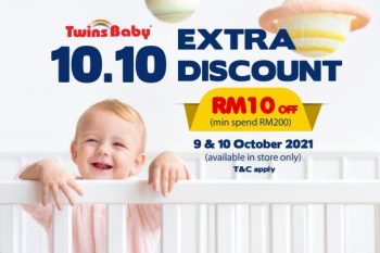 Twins-Baby-10.10-Sale-350x233 - Baby & Kids & Toys Babycare Johor Kedah Kelantan Kuala Lumpur Malaysia Sales Melaka Negeri Sembilan Pahang Penang Perak Perlis Putrajaya Sabah Sarawak Selangor Terengganu 