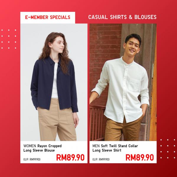 UNIQLO Malaysia  Hi guys TGIF The UNIQLO Sale starts now There is  something for everyone For this week only womens Premium Cotton Jerseys  and kids Easy Half Pants are available at