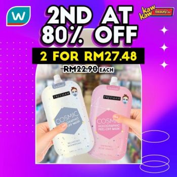 Watsons-Mask-2nd-at-80-off-Promotion-2-350x350 - Beauty & Health Cosmetics Health Supplements Johor Kedah Kelantan Kuala Lumpur Melaka Negeri Sembilan Pahang Penang Perak Perlis Personal Care Promotions & Freebies Putrajaya Sabah Sarawak Selangor Terengganu 