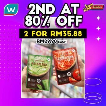 Watsons-Mask-2nd-at-80-off-Promotion-4-350x350 - Beauty & Health Cosmetics Health Supplements Johor Kedah Kelantan Kuala Lumpur Melaka Negeri Sembilan Pahang Penang Perak Perlis Personal Care Promotions & Freebies Putrajaya Sabah Sarawak Selangor Terengganu 