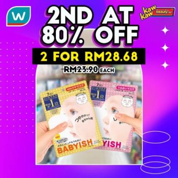 Watsons-Mask-2nd-at-80-off-Promotion-6-350x350 - Beauty & Health Cosmetics Health Supplements Johor Kedah Kelantan Kuala Lumpur Melaka Negeri Sembilan Pahang Penang Perak Perlis Personal Care Promotions & Freebies Putrajaya Sabah Sarawak Selangor Terengganu 