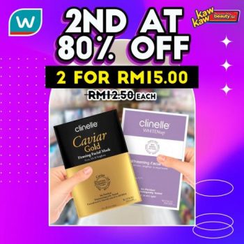 Watsons-Mask-2nd-at-80-off-Promotion-7-350x350 - Beauty & Health Cosmetics Health Supplements Johor Kedah Kelantan Kuala Lumpur Melaka Negeri Sembilan Pahang Penang Perak Perlis Personal Care Promotions & Freebies Putrajaya Sabah Sarawak Selangor Terengganu