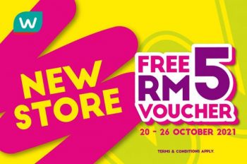 Watsons-New-Stores-Opening-Promotion-350x232 - Promotions & Freebies Sarawak Selangor Supermarket & Hypermarket 