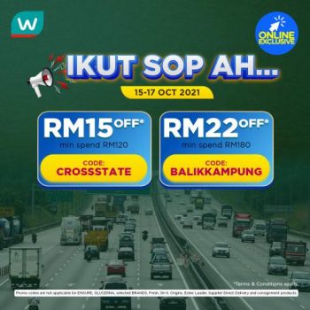 Watsons-Online-Ikut-SOP-Promotion-350x350 - Beauty & Health Cosmetics Health Supplements Johor Kedah Kelantan Kuala Lumpur Melaka Negeri Sembilan Online Store Pahang Penang Perak Perlis Personal Care Promotions & Freebies Putrajaya Sabah Sarawak Selangor Terengganu 